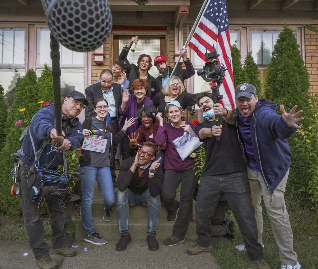 The Pittsburgh 48 hour film project cast and crew of Adams Apple Creative, for 2020.